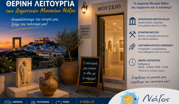 Ξεκινά η θερινή λειτουργία των Δημοτικών Μουσείων